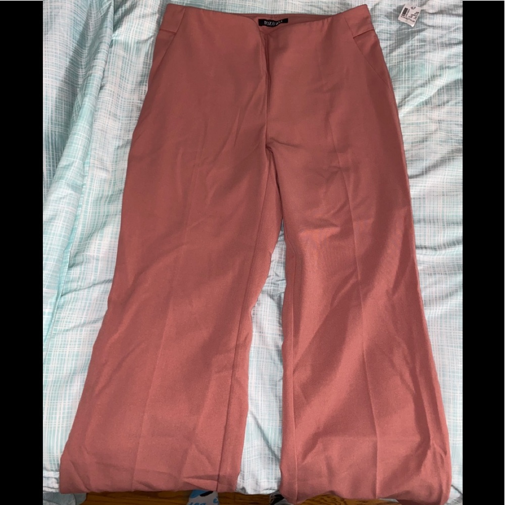 Pink Nude Petite Slacks
